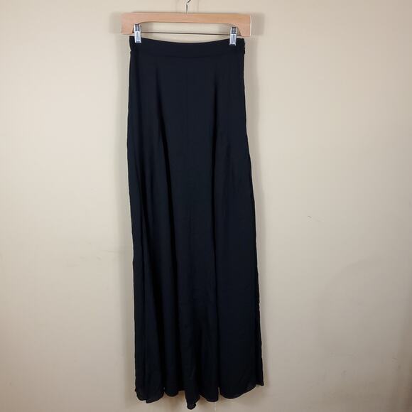 Show Me Your Mumu Princess Di Stretch Maxi Skirt in Black Size XS - Picture 2 of 9